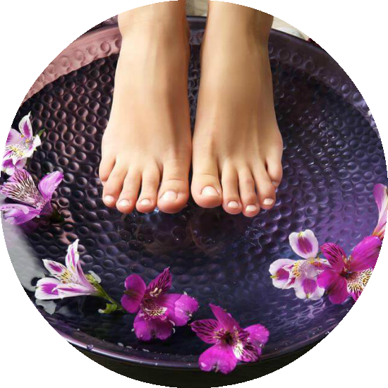 Spa Pedicure - Salao De Unhas (550x550), Png Download