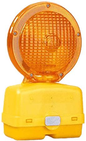 Model Econo Light Traffic Highway Barrier Light - Battery Operated Warning Light (500x500), Png Download