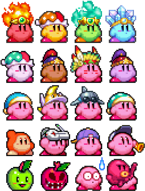 Kirby Super Star Ultra - Kirby Super Star Ultra Kirby Sprite (500x658), Png Download