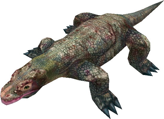 Download Zip Archive - Marine Iguana (750x650), Png Download