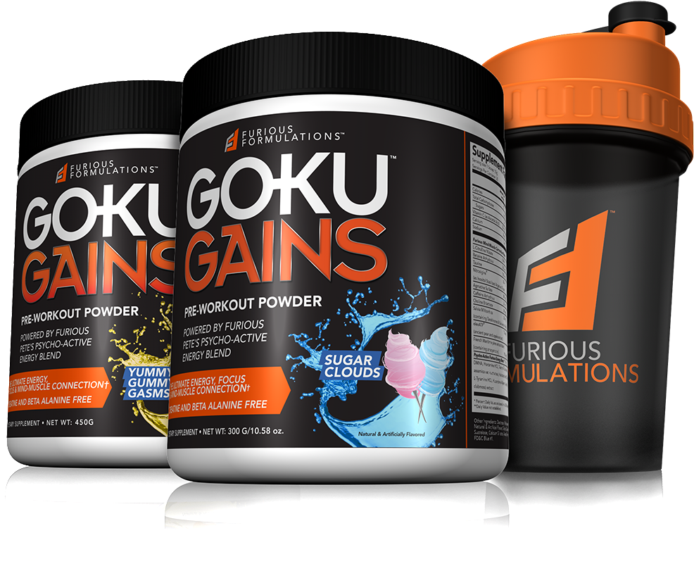 Goku Gains 2-pack Shaker Stack - Goku (1024x1024), Png Download