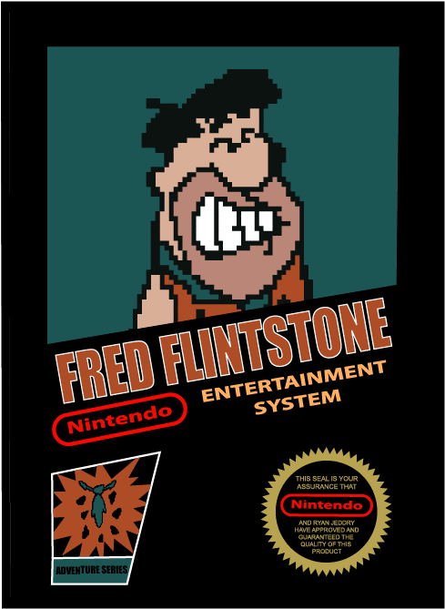Fred Flintstone Nes (692x668), Png Download