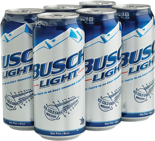 Busch Takes A Bit Of A Backseat To Anheuser-busch's - Busch Light Beer - 12 Pack, 12 Fl Oz Bottles (600x546), Png Download