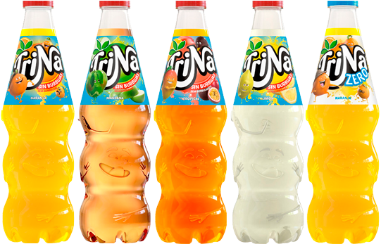 Comprando 2 - Trina Tropical Botella 1,5l (600x469), Png Download