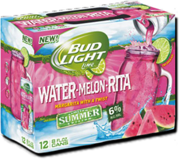 Bud Light Lemon-ade-rita - 12 Pack, 8 Fl Oz Cans (650x650), Png Download