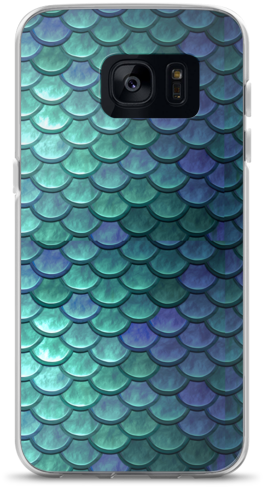 Magical Mermaid Scales Design School Notebook: Wide (600x600), Png Download