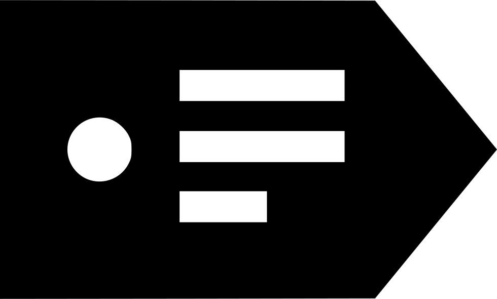 Tag Sign Description Ping Sales Money Comments - Circle (980x590), Png Download