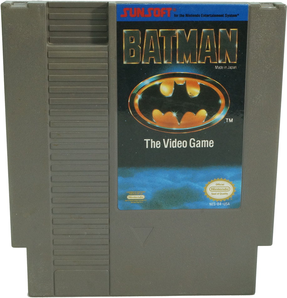 Batman Sunsoft - Batman Video Games Nes (959x1000), Png Download