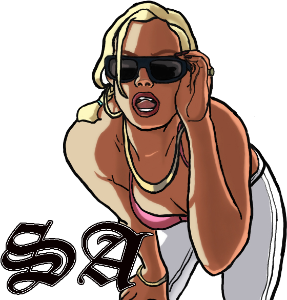 Gta San Andreas Personagens Png - Gta San Andreas (588x588), Png Download