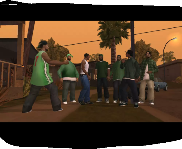 Gta San Andreas Apk Link - Grand Theft Auto San Andreas Hood (700x518), Png Download