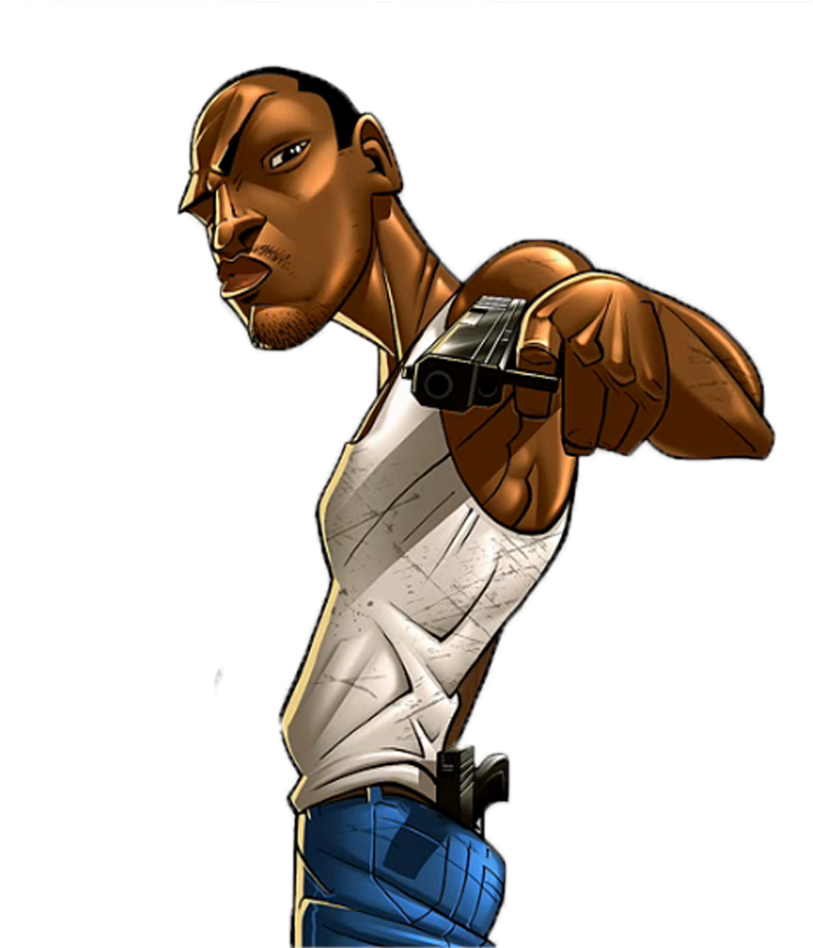Download Gta San Andreas Cj Png Render De Gta San Andreas Png Image With No Background Pngkey Com