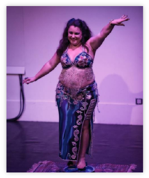 Belly Dance (377x356), Png Download