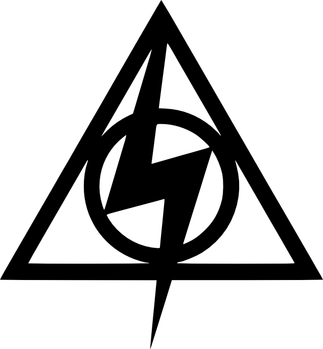 Movies, Personal Use, Harry Potter Hallows - Fandom (632x683), Png Download