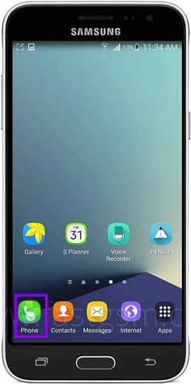 Tempered Glass For Samsung Galaxy Amp - Mobile Phone (600x600), Png Download