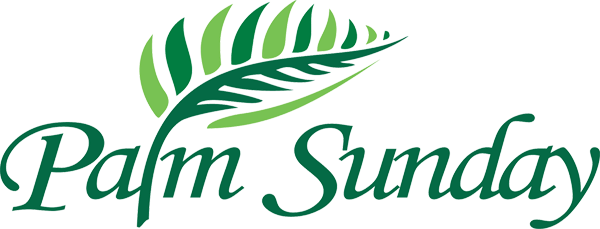 Sunday, March 25 Palm Sunday - Palm Sunday Clip Art (600x229), Png Download