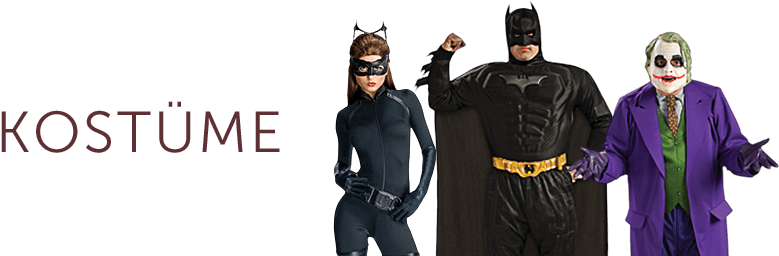 Fanartikel Zu Deinem Superhelden Nr - Batman The Dark Knight Deluxe The Joker Costume (880x258), Png Download