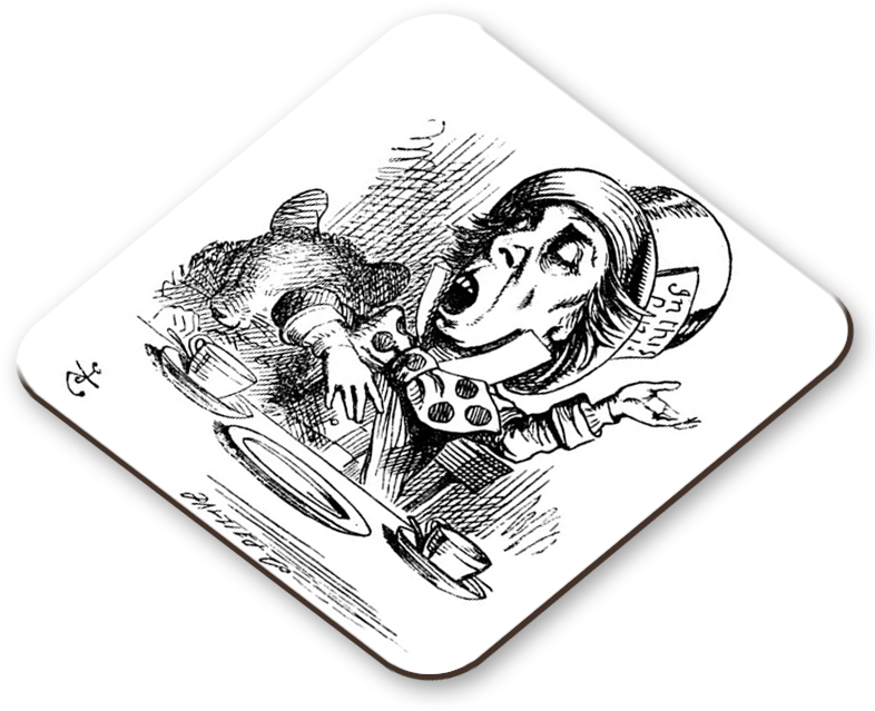 Alice In Wonderland - Alice In Wonderland Mad Hatter (791x666), Png Download