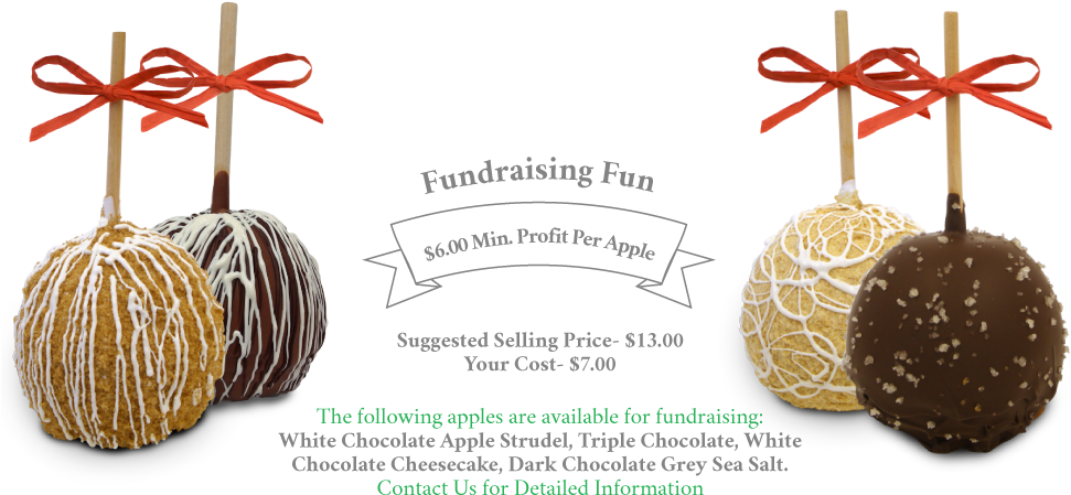 Gourmet Apple Fundraiser - Caramel Apple Fundraiser (976x492), Png Download