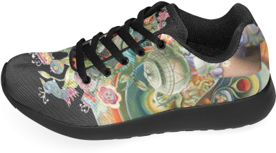Mad Hatters Alice In Wonderland Women's Running Shoes - Sneakers (500x500), Png Download
