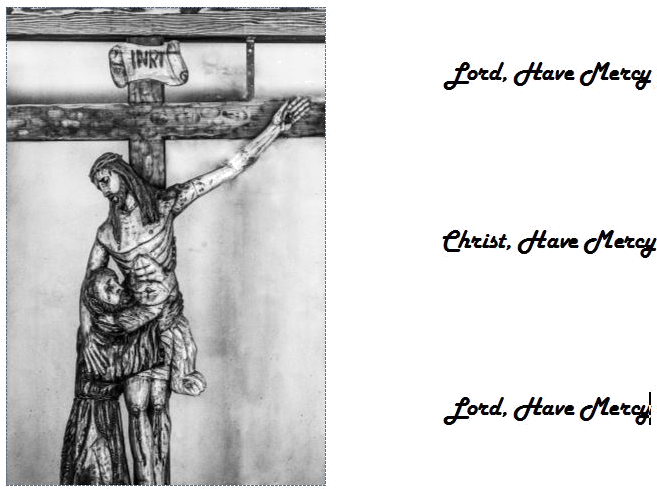 Chimayo-lord Have Mercy - Crucifix (704x506), Png Download