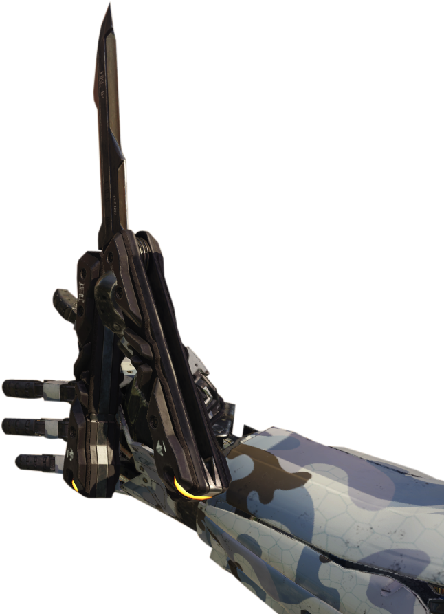 Butterfly Knife Flourish Boiii - Bo3 Butterfly Knife Png (660x910), Png Download