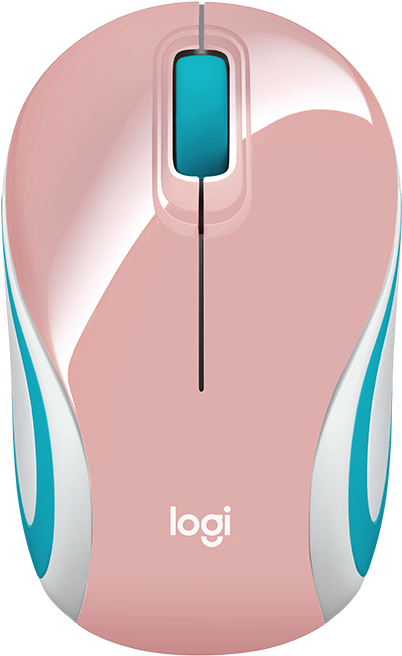 Mouse Logitech Wir Mini M187 (800x687), Png Download