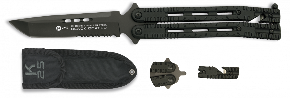 Pocket Knife Rui / K25 - Knife (1140x388), Png Download