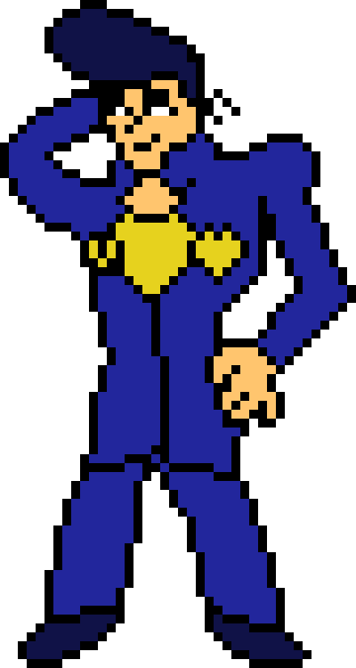 Josuke - Darth Vader Pixel (400x750), Png Download