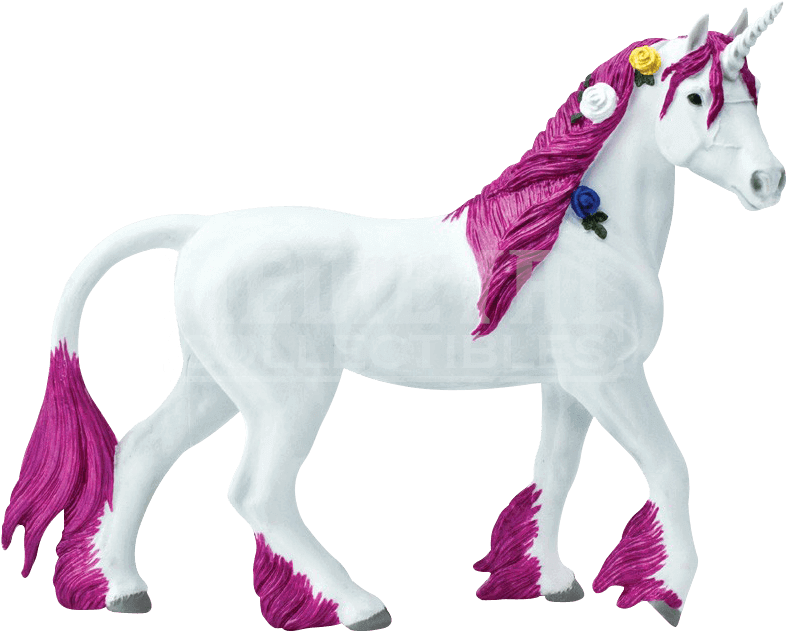 Safari Pink Unicorn (mythical Realms) (785x785), Png Download