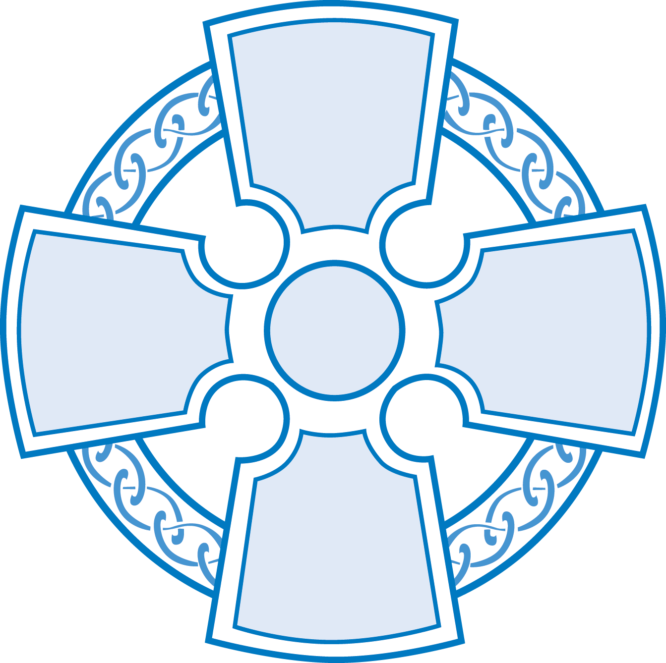 Ciw 300 Cross - Church In Wales (1343x1338), Png Download