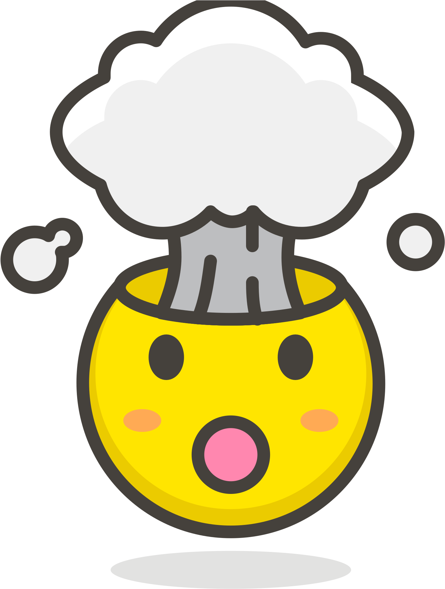 File Exploding Head Png Exploding Emoticon - Clipart Exploding Head (2000x2000), Png Download