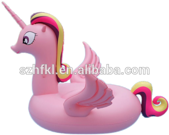2018 New Wholesale Lovely Giant Pink Unicorn Pool Float - Water (350x350), Png Download