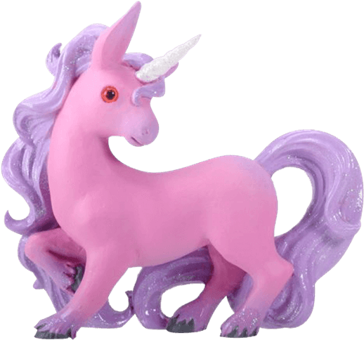 Pink Unicorn Figurine - Ytc Summit 8358 Sera C-36 (555x555), Png Download