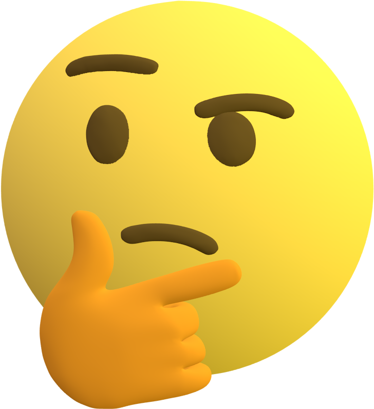 Slack Meme Emoji For Kids - Discord Thinking Emoji (960x960), Png Download