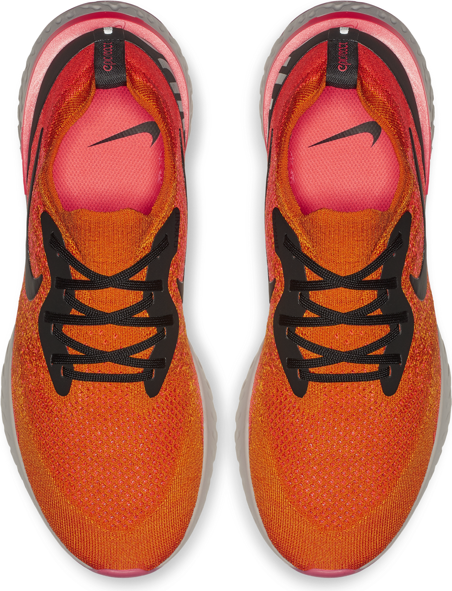 Men's Epic React Flyknit Running Shoe - Nike Epic React Flyknit Copper Flash (2000x2000), Png Download