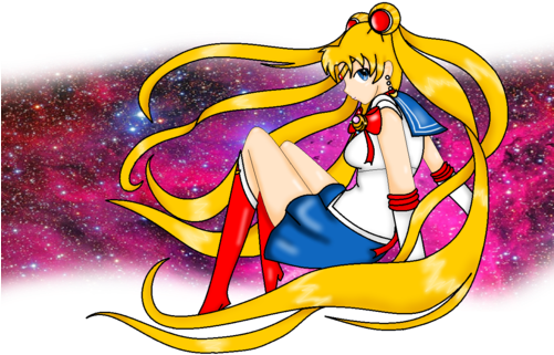 Sailor Moon Crystal Karatasi La Kupamba Ukuta Containing - Sailor Moon (500x333), Png Download