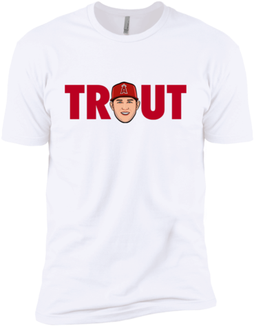Mike Trout Premium Short Sleeve Tee - Trinidad And Tobago (480x480), Png Download