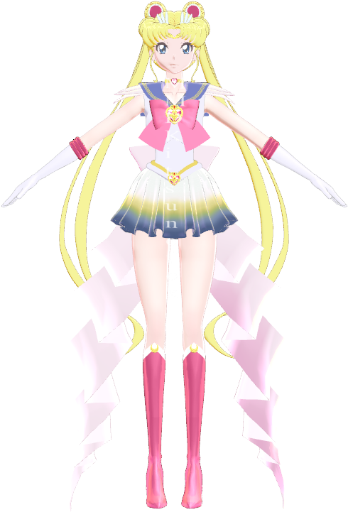 Image Super Sailor Moon Crystal Mmdkitsunefox Png - Super Sailor Moon Crystal Png (800x800), Png Download