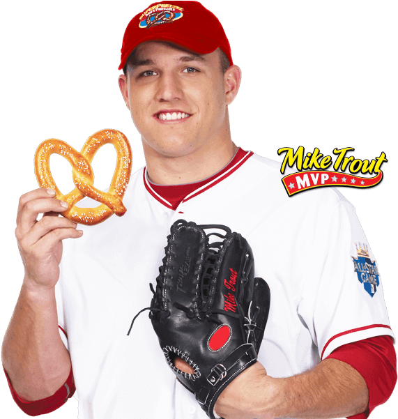 Mike Trout Is On Pace To Have A Career Among The Greatest - Softball (600x600), Png Download