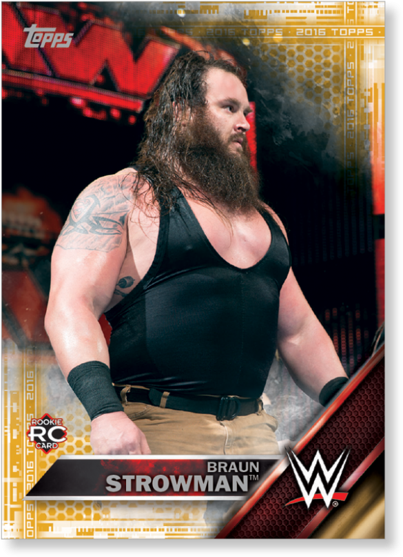Braun Strowman 2016 Topps Wwe - Wwe Topps 2017 Becky (1440x975), Png Download