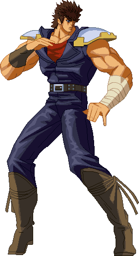 Kenshiro Hd Game Version Color By 0kronos0 - Hokuto No Ken Transparent (285x526), Png Download