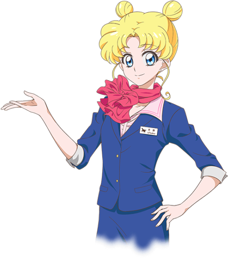 Our Good Sis Have Never Looked This Good Since Crystal - Usagi Tsukino Crystal 3 (500x527), Png Download