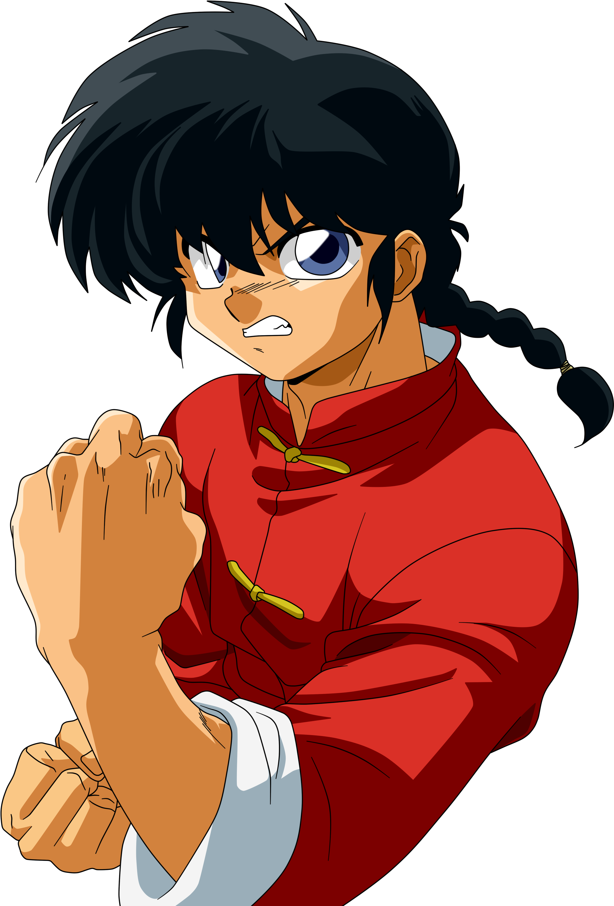 Post By Tivanenk On Nov 3, 2015 At - Ranma 1 2 Ranma (2000x3000), Png Download