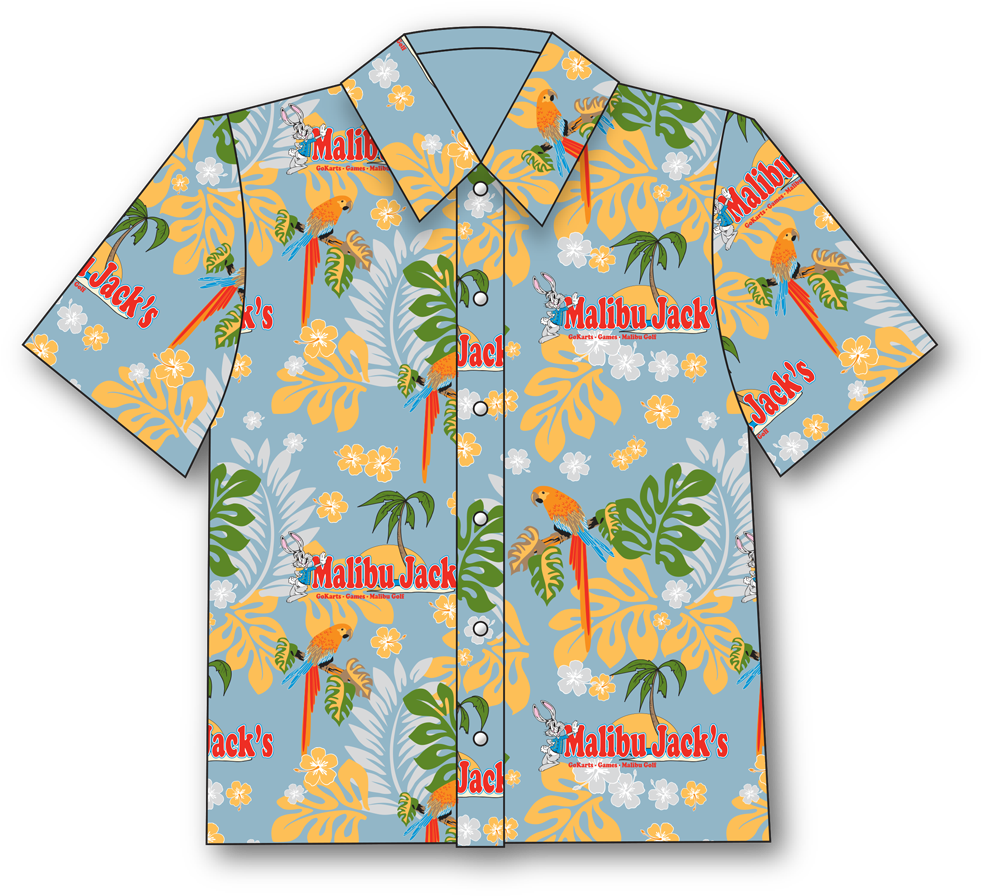 Custom Hawaiian Shirts - Hawaiian Shirts With Company Logos (1000x934), Png Download