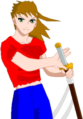 Fight Like A Samurai, Kill Like Kenshiro - Pixel Art (329x480), Png Download