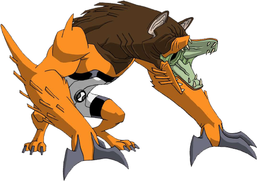 Wolfman - Ben 10 Super Alien (560x402), Png Download