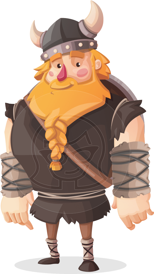Viking Torhild The Brave - Viking Characters Png (957x1060), Png Download