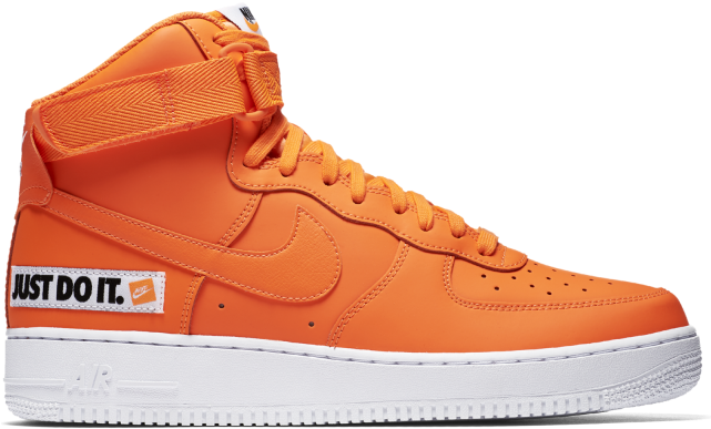 Nike Air Force 1 07 Lv8 High Just Do It Pack Qs Total - Nike Air Force One (640x640), Png Download