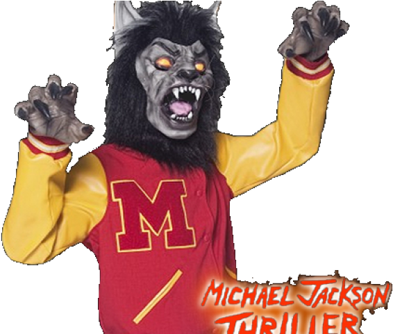Wolfman Cliparts - Michael Jackson Thriller Wolf Costume (640x480), Png Download