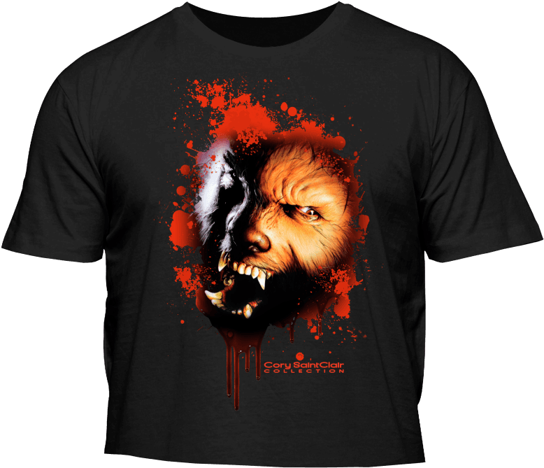 Freehand Wolfman Black - Wolfman (2010) (800x701), Png Download